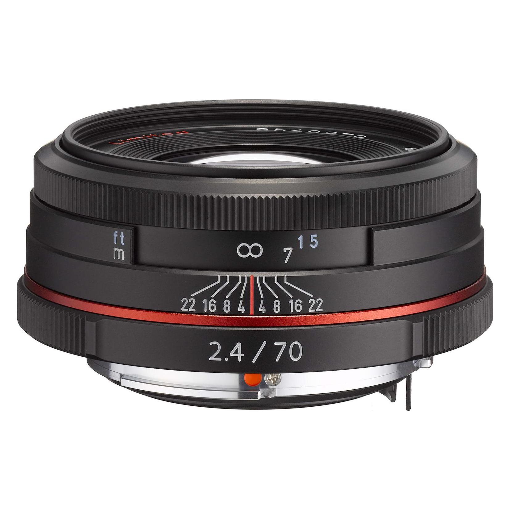 Pentax DA 70mm, f/2.4 Limited, Schwarz (Pentax K, APS-C / DX) (21430)
