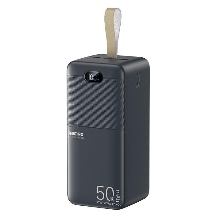 Remax RPP-117 Powerbank - 22,5 W - 50.000 mAh - Schwarz (50000 mAh, 22.50 W) (62645278)