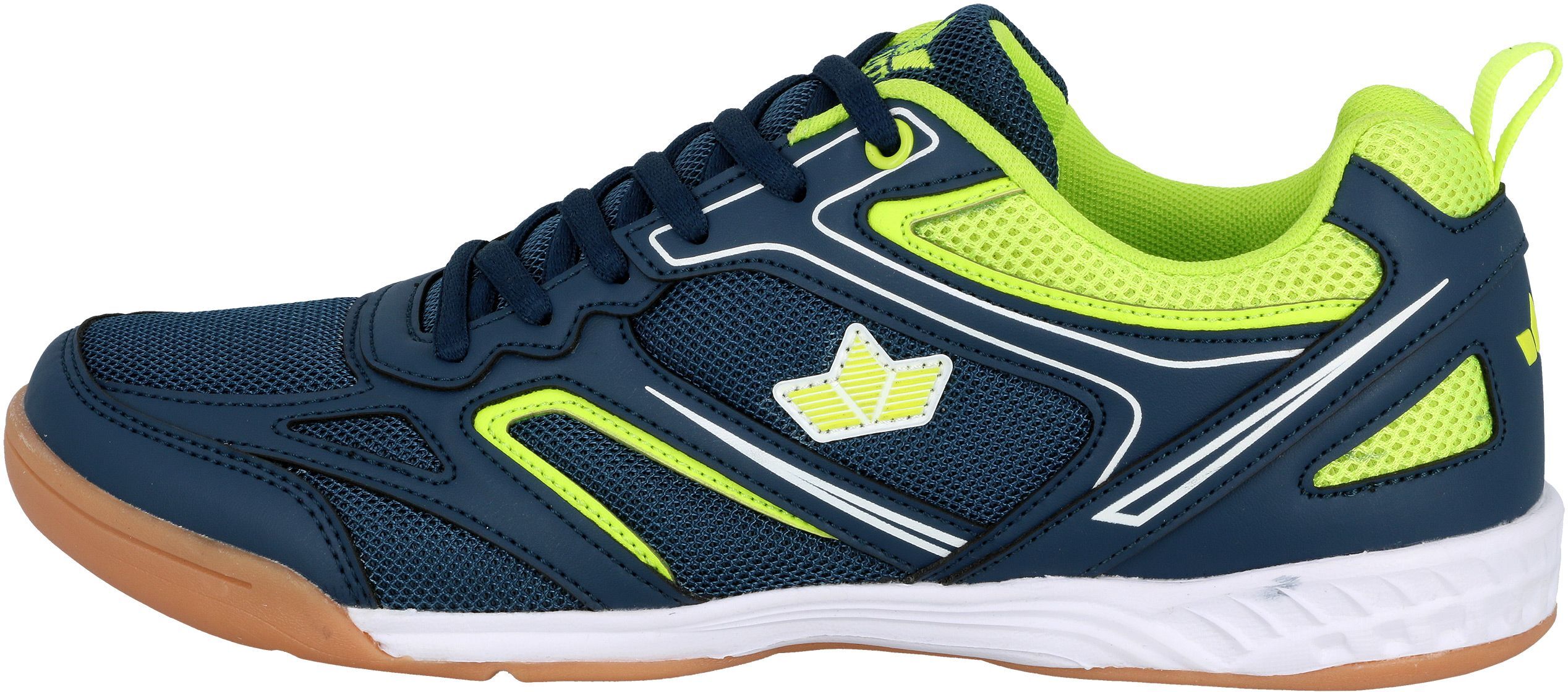 Hallenschuh LICO "Indoorschuh Airsoft Indoor", Herren, Gr. 39, blau, Synthetik, Schuhe Hallenschuh