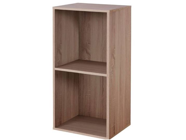 Armoire à 2 compartiments effet chêne