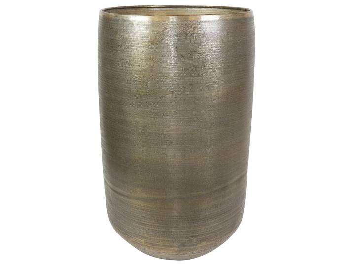 Gefäss Rowen, Metall, Gold H: 89 cm Decofinder