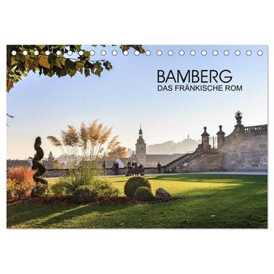 Bamberg - das fränkische Rom (Tischkalender 2027 DIN A5 quer), CALVENDO Monatskalender