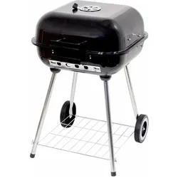 Cattara, Holzkohlegrill, Holzkohlegrill rechteckig TRAPANI 46cm