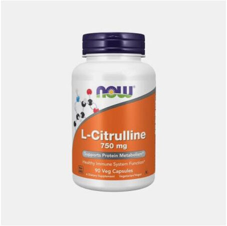 NOW L-CITRULLINE 750mg 90 CAPSULAS