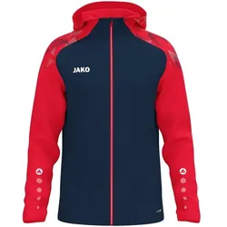 Jako Kapuzenjacke Sonic - marine/rot - 4XL