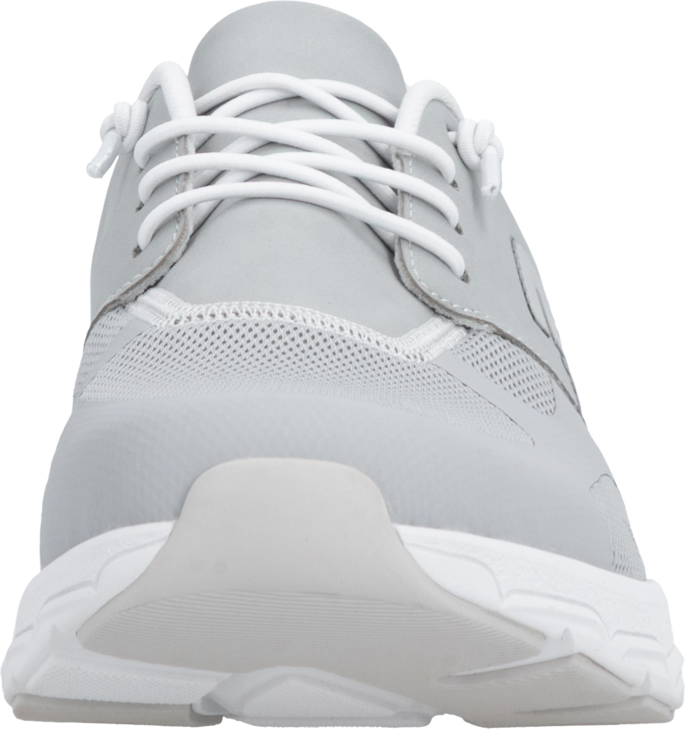 Slip-On Sneaker RIEKER "Preston", Herren, Gr. 42, Textil, grau (hellgrau), Nubuklederimitat, Textil, Schuhe Slip-On Sneaker, Running-Sneaker aus der neuen Christoph Kramer Kollektion hellgrau 42, Textil