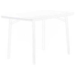 Sieger 120/W Klapptisch Ü-Bügel 115x70 cm, weiß