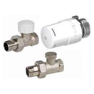 Arco Set Of Thermostat Head W Straight Valve (KCT02)