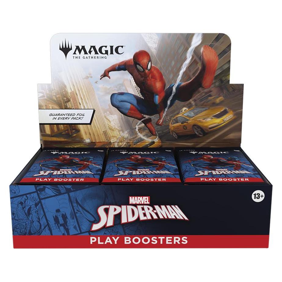 Magic the Gathering Magic Spider-Man Box 24 Buste Play Booster ENG (Non Gar) (Englisch, Booster Display) (60796)