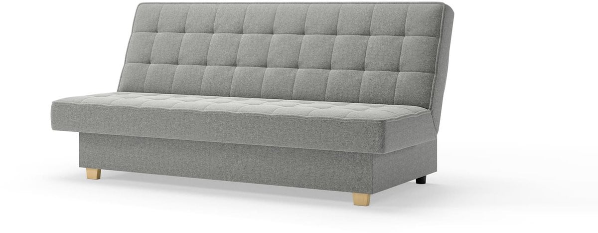Moderne 3-zits slaapbank Belfi Twist 19 met slaapfunctie in grijs