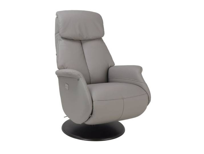 Fauteuil relax électrique en cuir deux moteurs