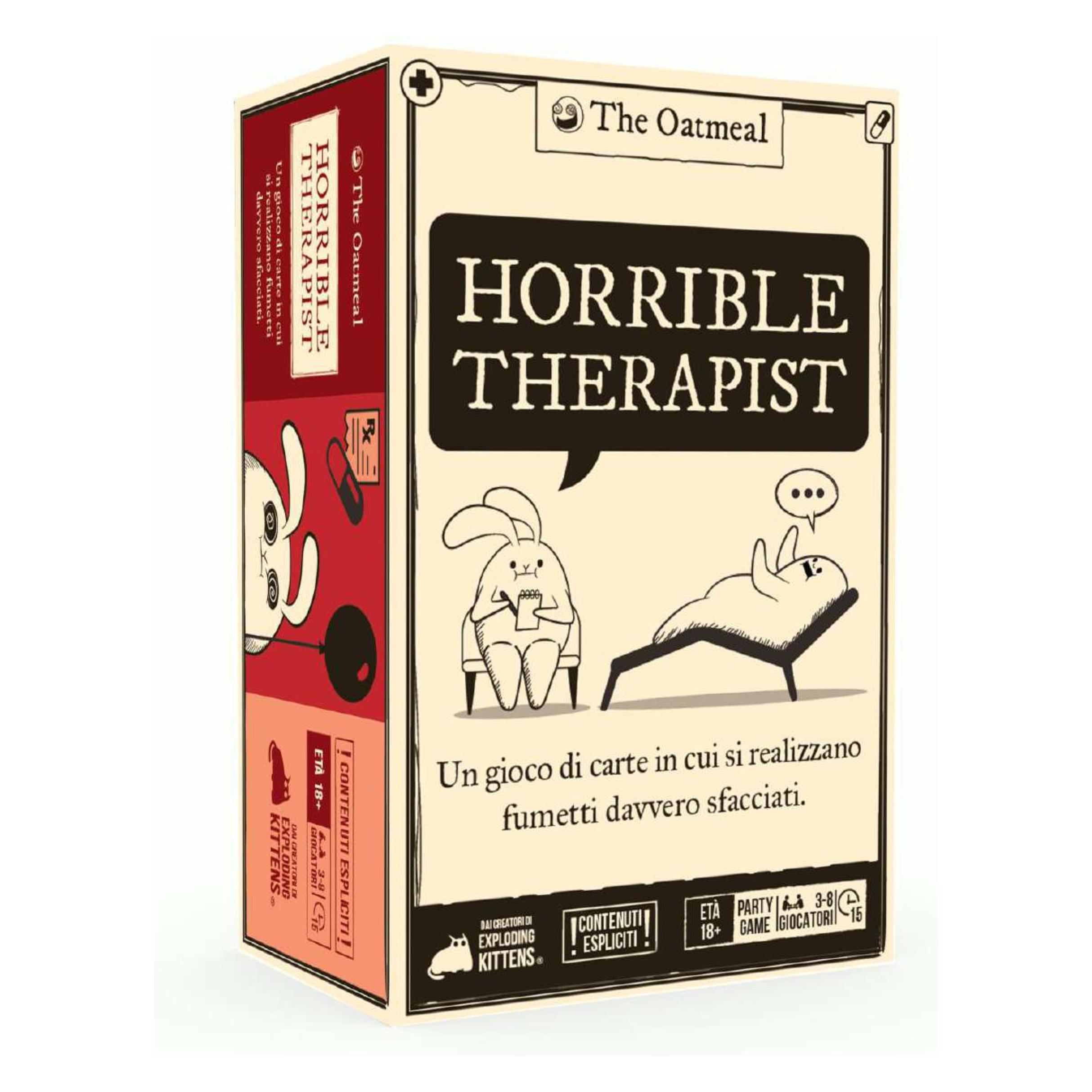Asmodée Horrible Therapist (Ed. Italiana) (Italienisch, 3 - 8 Spieler) (810083040622)