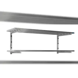 SARO Wandbord mit Streben, 2 Borde, 1200 mm