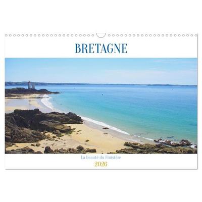 BRETAGNE La beauté du Finistère (Calendrier mural 2026 DIN A3 vertical), CALVENDO calendrier mensuel