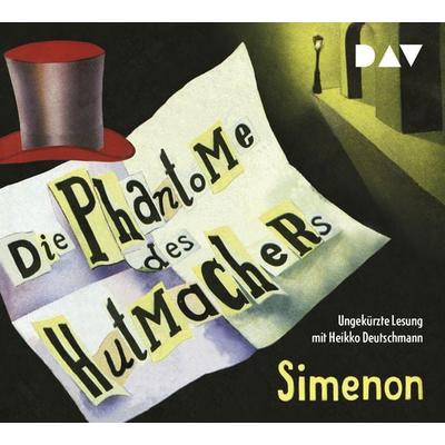 Die Phantome des Hutmachers - Georges Simenon, CD, 9783742412584