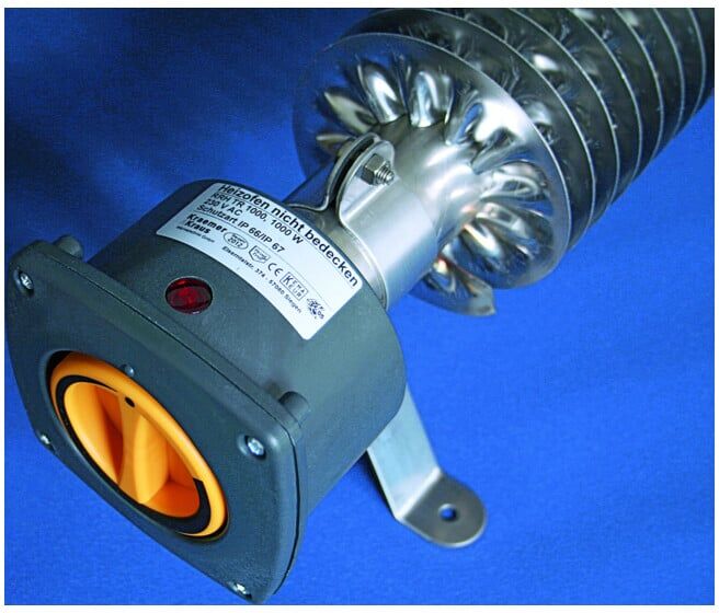 Kraemer&Kraus; Radiateur à tubes à ailettes 230V, 3000W, 1500mm RRH TR 3000 ; Kraemer & Kraus (RRH TR 3000)