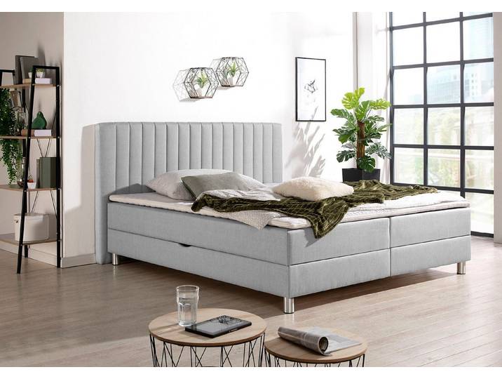 Maintal Boxbett, mit Bettkasten und Kaltschaum-Topper