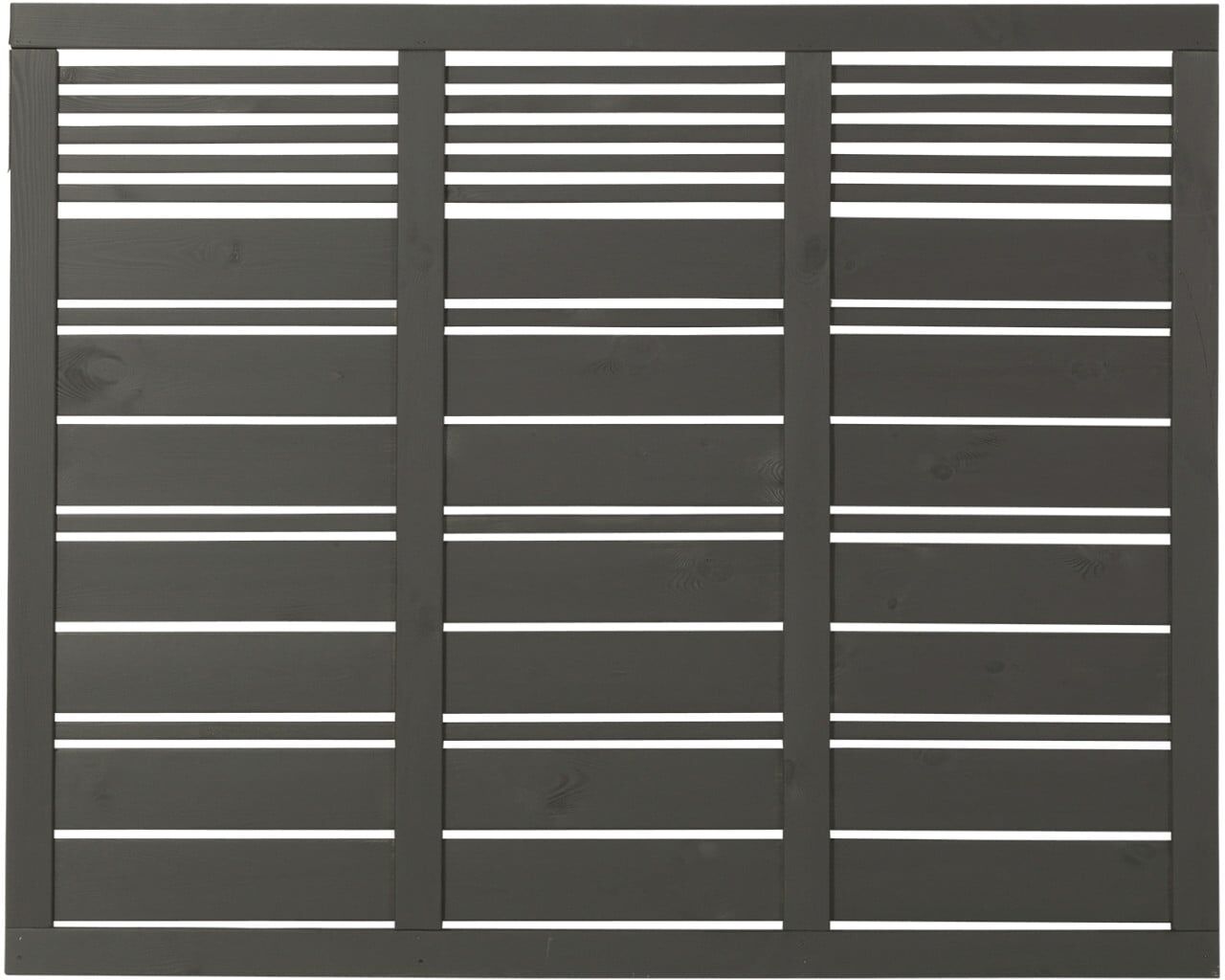 Plus Zaun Silence 176 x 140 cm umbragrau fungizidbehandelt