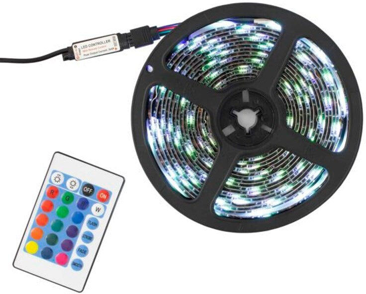 White Shark HELIOS - LED Lysstrimmel - 3m - Sort