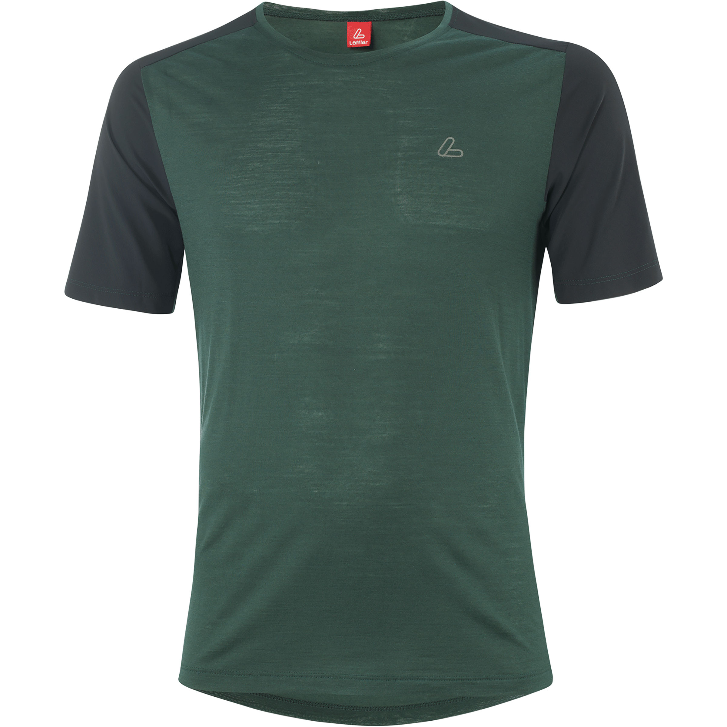 Löffler Skys Merino Herren T-Shirts gruen Größe S Mountainbike | Commuting Schnell trocknend Lyocell (Tencel) | Merinowolle