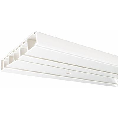 Gardinenstange LIEDECO Gr. 2, weiß, L:150cm, Kunststoff, Gardinenstangen