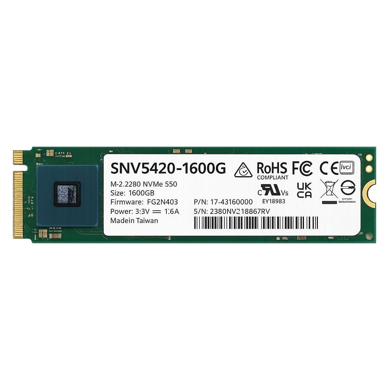 Synology SNV5420-1600G (1600 GB, M.2, M.2 2280) (SNV5420-1600G)