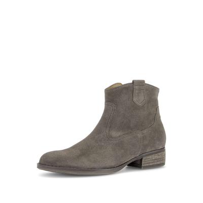 Cowboy Boots GABOR "Cowboy Boots", Damen, Gr. 37, grau (braun), Schuhe