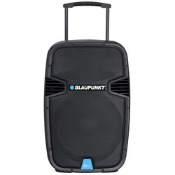 Blaupunkt PA15 Tragbares Stereosystem, Bluetooth Lautsprecher, Schwarz, Blau