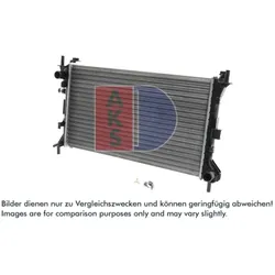 Kühler Motorkühlung AKS DASIS 091470N für Ford Focus I Turnier