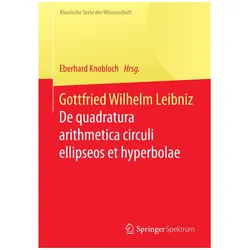 Gottfried Wilhelm Leibniz, Fachbücher von Eberhard Knobloch, Gottfried Wilhelm Leibniz