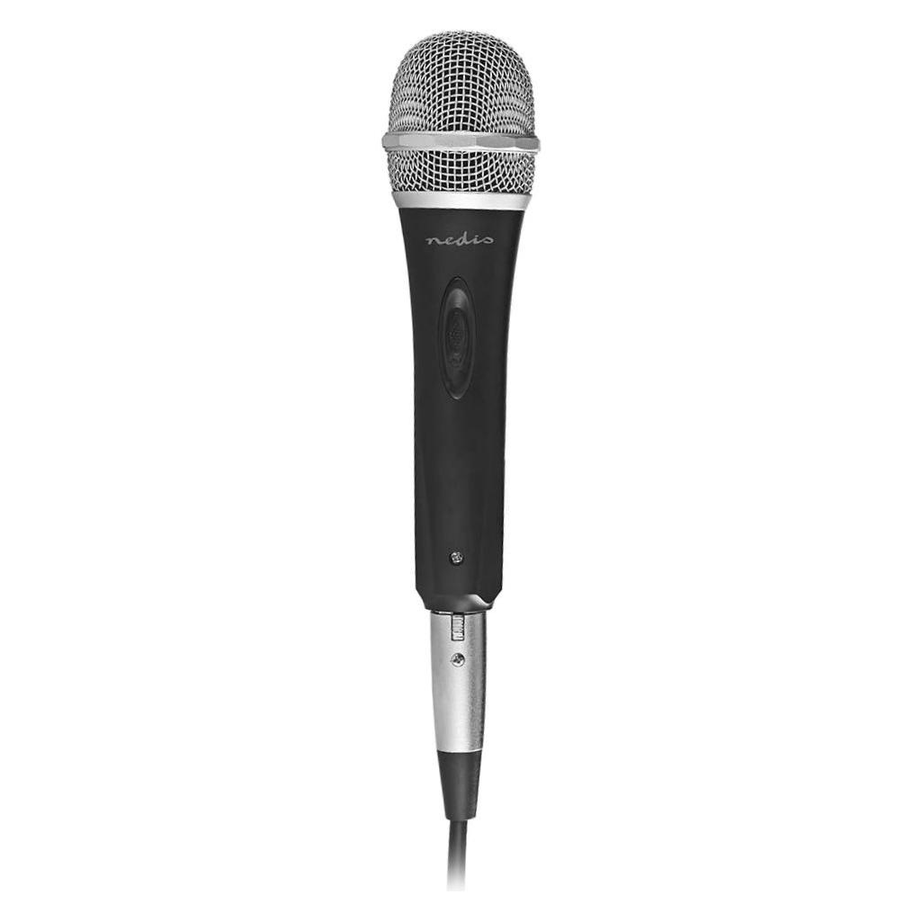Nedis Kabelgebundenes Mikrofon Cardioid Abnehmbares Kabel 5.00 m 50 Hz - 15 kHz 600 Ohm -72 dB EIN-/ (MPWD50CBK)