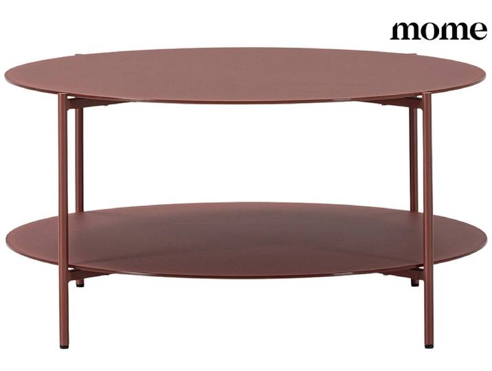 MOME Couchtish DAVI 83.4x83.4x40cm terrakotta