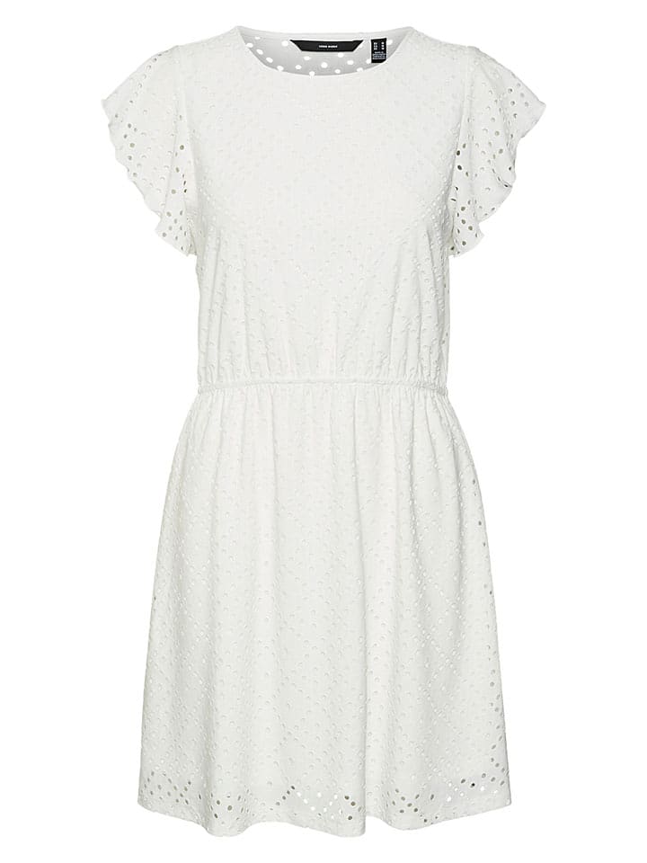 Vero Moda Kleid in Weiß - L