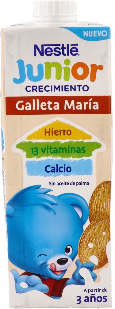 Nestlé Junior Crecimiento 3 con Galletas 1L