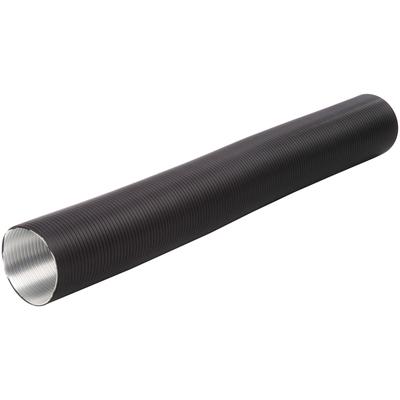 Flexrohr JUSTUS "Alu-Flex", schwarz, L:150cm, Aluminium, Rohre, ausziehbar, 60-150 cm