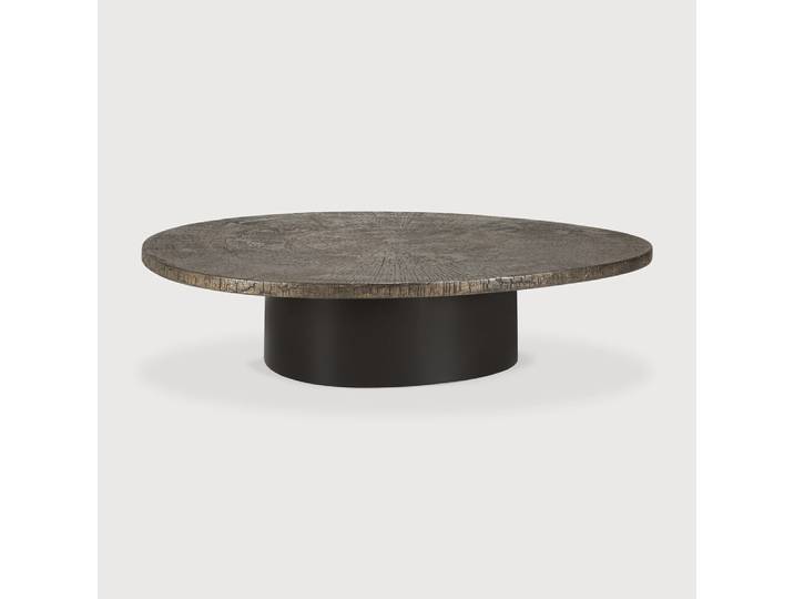 Ethnicraft Slice Indoor Couchtisch Whisky Oval