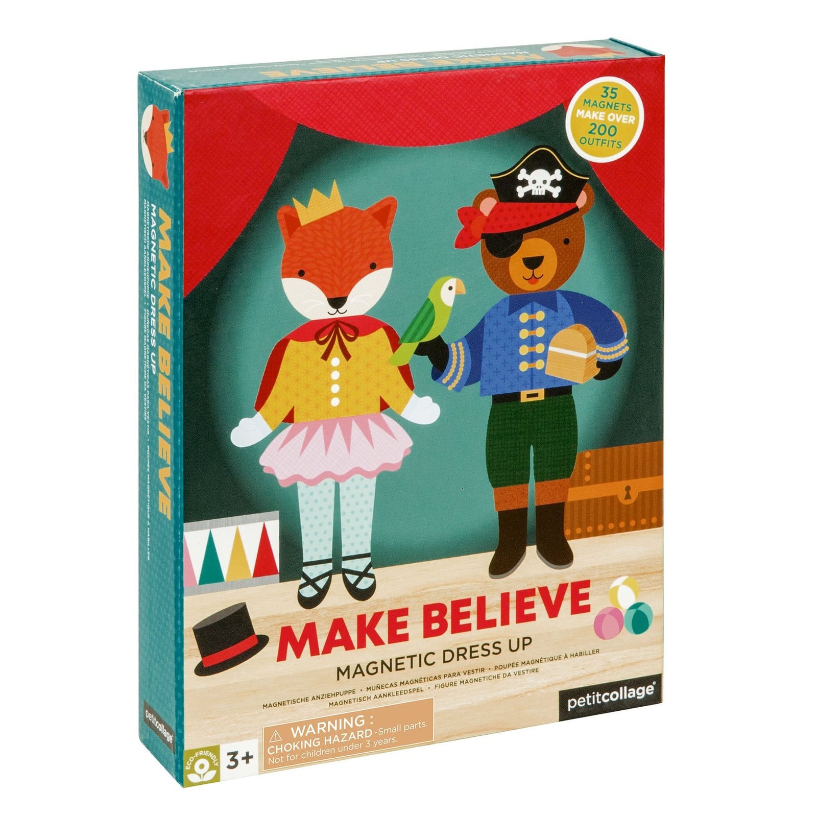 Petit Collage magnetische dierenpuzzel