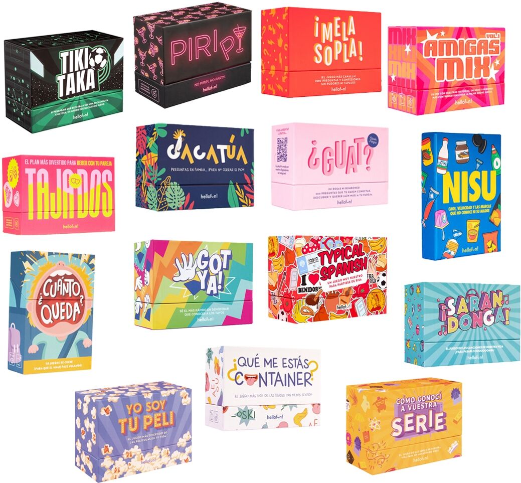 Hellofun Colección Juegos de mesa .