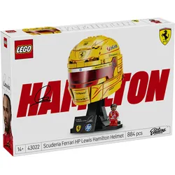 LEGO Scuderia Ferrari HP Lewis Hamilton Helm (43022, LEGO Editions)