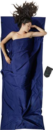 Cocoon MFT85 Schlafsack Erwachsener Rechteckiger Schlafsack Mikrofaser, Polyester Blau