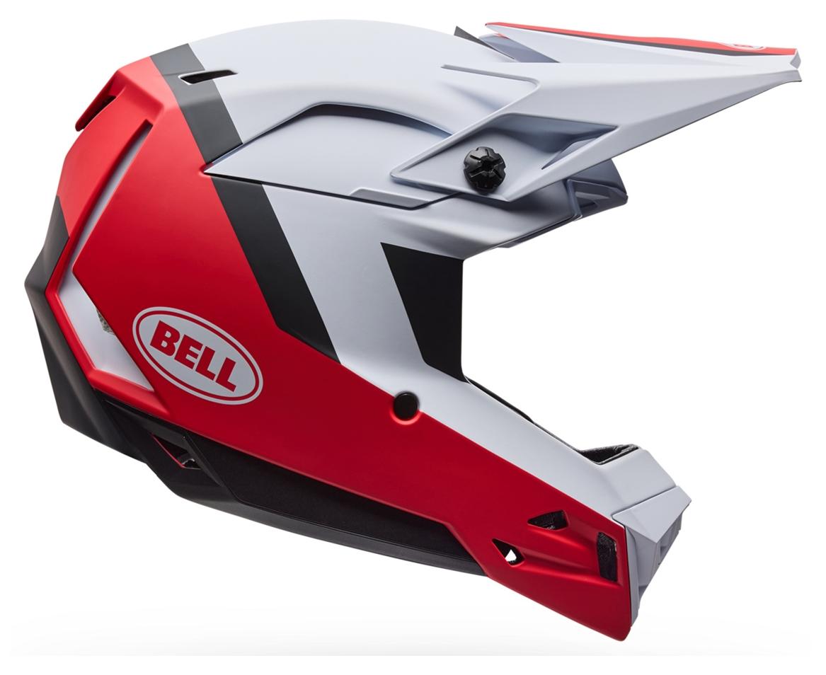 Bell Full-10 Mips Fahrradhelm, Level Set white/red, L
