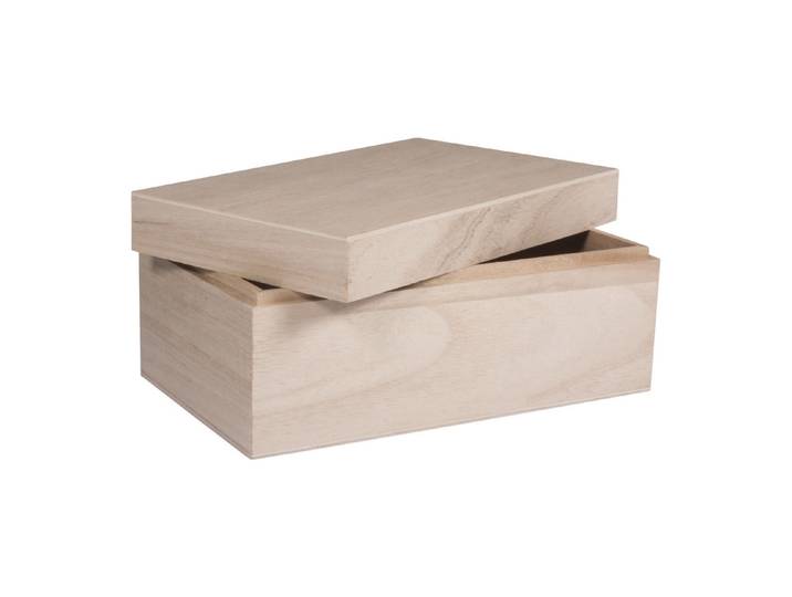 Rayher Holz-Box mit Deckel FSC Mix Credit 20 × 12 × 9 cm