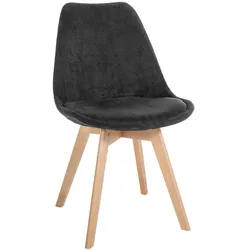 CLP Stuhl Linares Cord   Farbe: anthrazit, Material: Cord