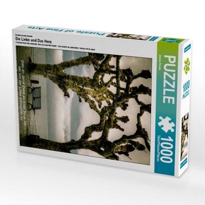 CALVENDO Puzzle Ein Motiv aus dem Kalender Die Liebe und Das Herz | 1000 Teile Lege-Größe 64x48cm Foto-Puzzle für glückliche Stunden