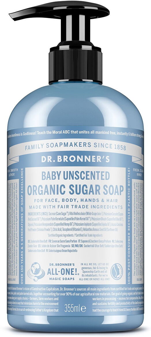 DR. BRONNER'S ORGANIC SUGAR SOAP Baby