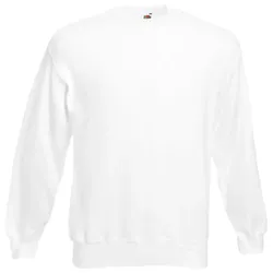 Sweatshirt "F324" Classic Set-In - XL - white