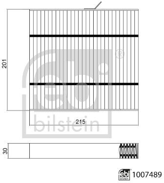 Febi Bilstein Filter, Innenraumluft 1007489 Für Geely