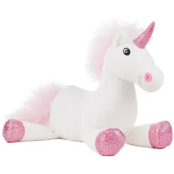 Schaffer Collection - Einhorn Shiny, 29 cm - pink|weiß
