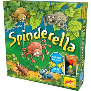 Zoch Brettspiel 601105077, Spinderella, ab 6 Jahre, 2-4 Spieler