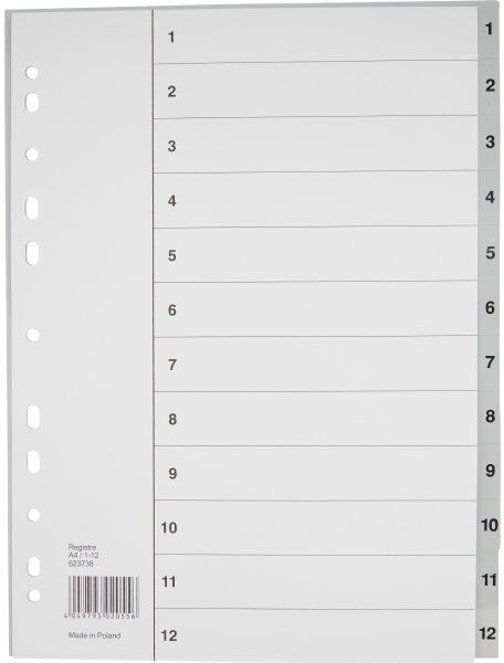 Budget Register   A4   Plast   1-12